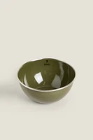 ENAMELED CAMPING BOWL