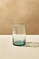 TALL HAMMERED GLASS TUMBLER