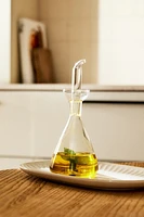 VEGETABLE BOROSILICATE GLASS CRUET