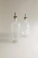 DROP BOROSILICATE GLASS CRUET