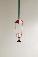 SANTA CLAUS METAL TREE CHRISTMAS DECORATION