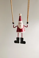 SANTA CLAUS METAL TREE CHRISTMAS DECORATION