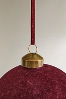 VELVET CHRISTMAS TREE DECORATION