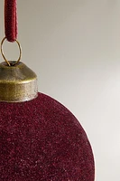 VELVET CHRISTMAS TREE DECORATION