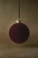 VELVET CHRISTMAS TREE DECORATION