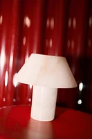 ALABASTER TABLE LAMP