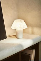 ALABASTER TABLE LAMP