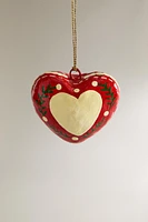 PAPER HEART CHRISTMAS TREE DECORATION