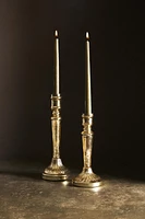 ANTIQUE CHRISTMAS GLASS CANDLESTICK