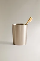 STAINLESS STEEL TOOTHBRUSH HOLDER