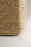 RECTANGULAR BEACH BASKET WITH HANDLES