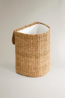 SEAGRASS BASKET WITH LID