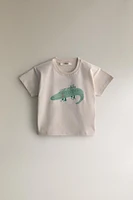 CHILDREN’S COTTON CROCODILE T-SHIRT