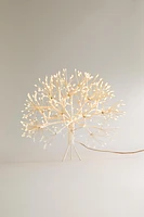 CHRISTMAS BALL BRANCHES ORNAMENT WITH LED LIGHT