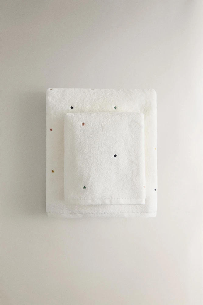 SERVIETTE DE BAIN ENFANT ÉTOILES