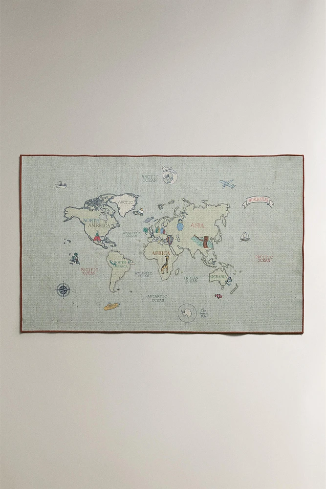 CHILDREN'S CARPET MAP