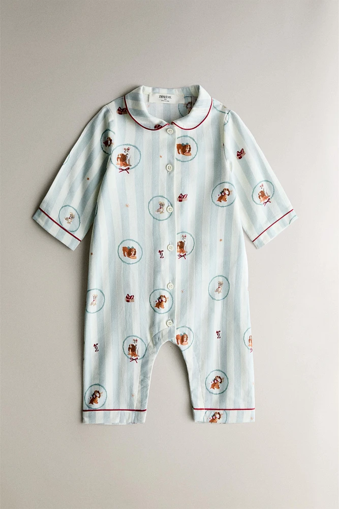 CHILDREN’S CHRISTMAS LADY AND THE TRAMP © DISNEY ROMPER