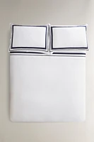 DUVET COVER WITH BORDER