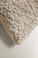 IRREGULAR FAUX FUR THROW PILLOW COVER