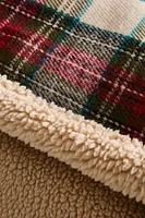 CHRISTMAS CHECK FLEECE BLANKET