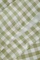 PLAID DUVET COVER