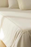 EMBROIDERED LINEN DUVET COVER