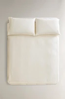 EMBROIDERED LINEN DUVET COVER