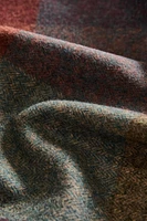 PLAID WOOL BLANKET