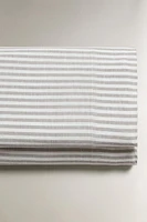 FLAT SHEET WITH THIN STRIPES