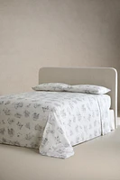 TOILE DE JOUY BEACH FLAT SHEET