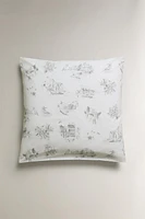 TOILE DE JOUY BEACH PILLOWCASE