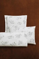 TOILE DE JOUY BEACH PILLOWCASE