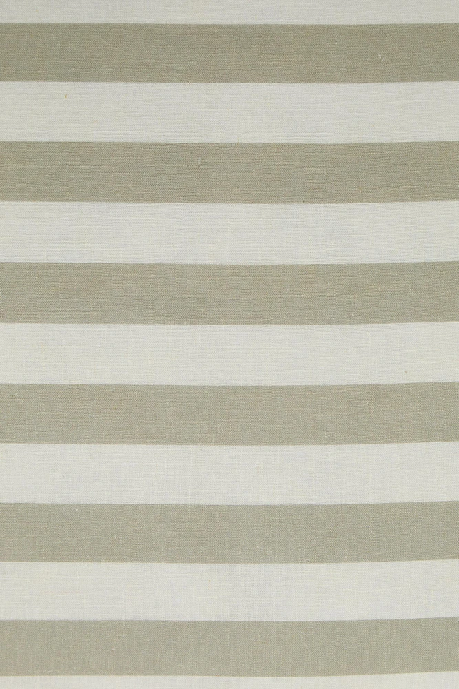 STRIPED COTTON LINEN PILLOWCASE