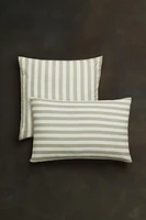 STRIPED COTTON LINEN PILLOWCASE