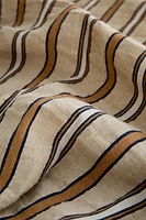 STRIPED BEDSPREAD