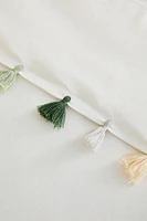 TASSEL DUVET COVER