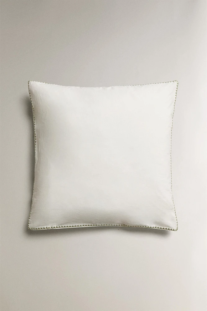 EMBROIDERED PILLOWCASE