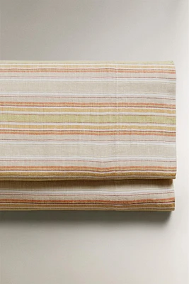 MULTICOLORED STRIPE FLAT SHEET