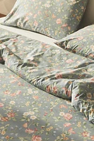 FLORAL PRINT DUVET COVER