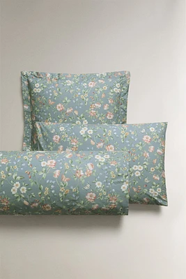 FLORAL PRINT PILLOWCASE