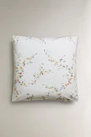 (200 THREAD COUNT) FLORAL PRINT PERCALE PILLOWCASE