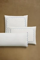 SCALLOPED PILLOWCASE