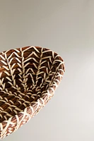 OVAL RATTAN BREAD BASKET