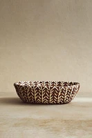 OVAL RATTAN BREAD BASKET