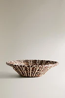 ROUND RATTAN BREAD BASKET