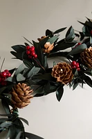 SET OF CHRISTMAS HOLLY LEAF NAPKIN HOLDERS (SET OF 4)