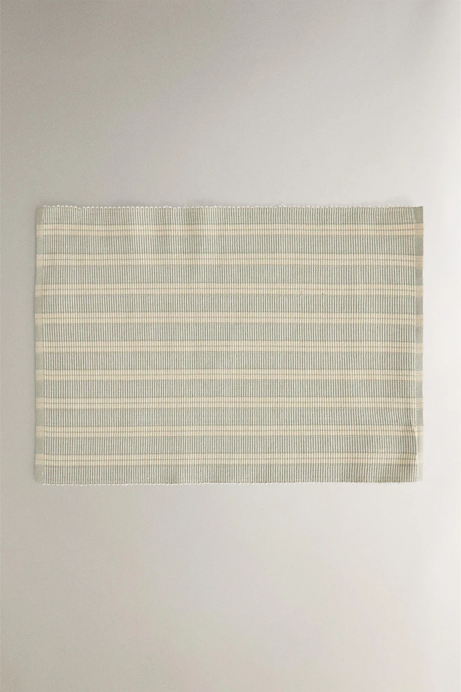 STRIPED NEEDLECORD PLACEMAT (PACK OF 2)