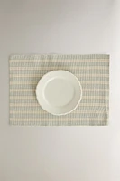 STRIPED NEEDLECORD PLACEMAT (PACK OF 2)