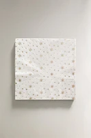 SET OF CHRISTMAS SNOWFLAKE PAPER NAPKINS (SET OF 20)