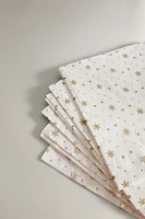 SET OF CHRISTMAS SNOWFLAKE PAPER NAPKINS (SET OF 20)